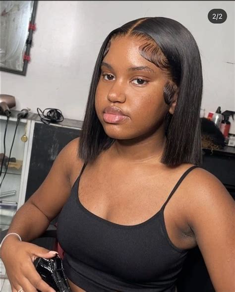 Black Girl Bob Hairstyles Cute Weave Hairstyles Frontal Wig