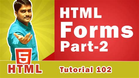 Html Forms Learn How To Create A Form In Html Step By Step Part 2