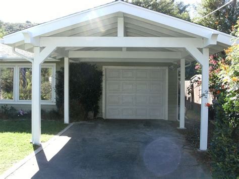 Pitched Roof Carport Adding Onto The Single Garage Description From