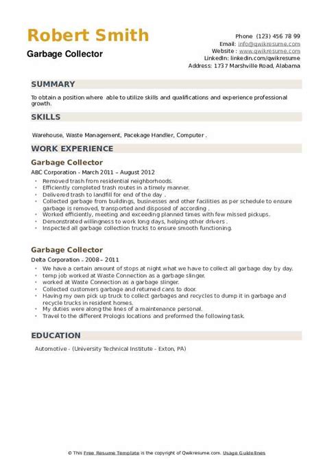 Cv Waste Management - KoaMorton