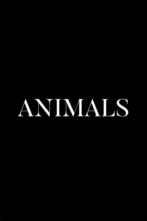 Animals Posters — The Movie Database Tmdb