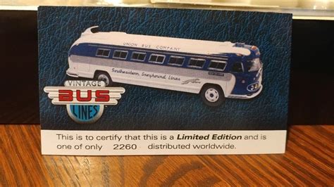 Vintage Bus Lines 150 Scale Southeastern Greyhound Lines 1970891248