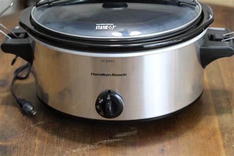 Hamilton Beach 6 Quart Manual Stay Or Go Slow Cooker Review