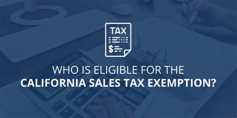 California Sales Tax Exemption Rjs Law Tax Law San Diego