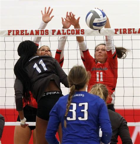 Brookside Vs Gilmour Academy Volleyball Cardinals District Run Ends