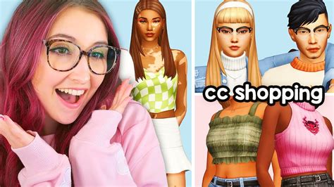 Lets Go Cc Shopping In Sims 4 Youtube