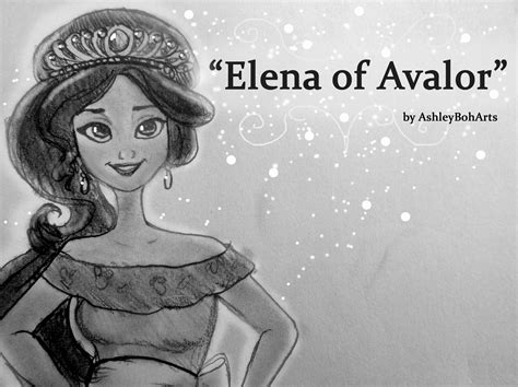 Speed Drawing Elena Of Avalor Drawings Pencil Drawings Disney Art