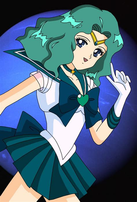 Sailor Neptune By Wolfgoddess 77 On Deviantart