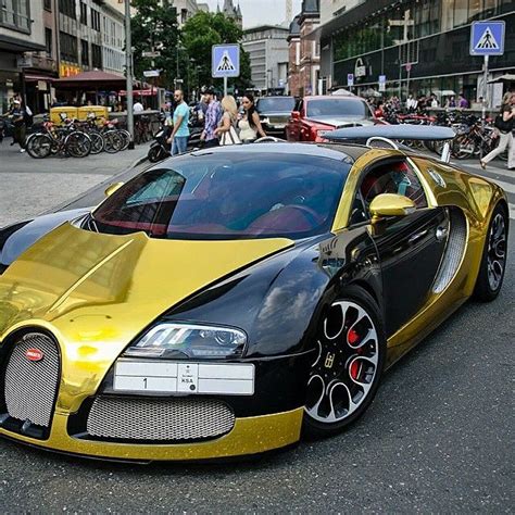 To download an original quality image without watermark click here. Golden Bugatti Veyron Follow @MadWhips Freshly Uploaded To ...