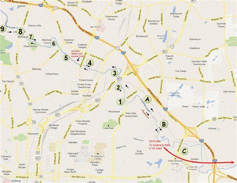 Signs of an additional mill, lynn mill, can be found along sycamore creek. Raleigh NC, Crabtree Creek Trail, Greenway Trail, Neuser ...