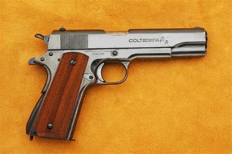 Colt Model 1911 Government Commercial Caliber 45 Auto Semi Auto Pistol
