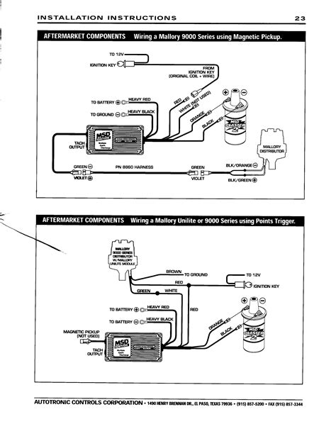 An initial consider a circuit diagram could be confusing however if you could check out a metro map you could check out schematics. Mallory Electronic Distributor Wiring Diagram