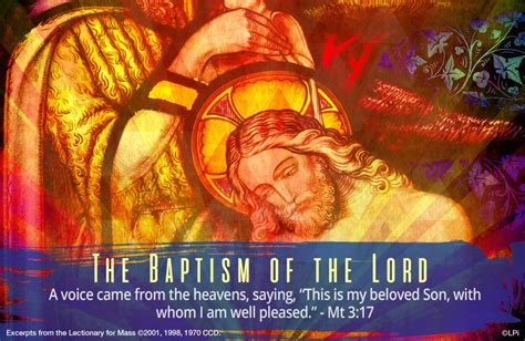 The Baptism Of The Lord~ January 12 2020 The Parish Of Mary Mother