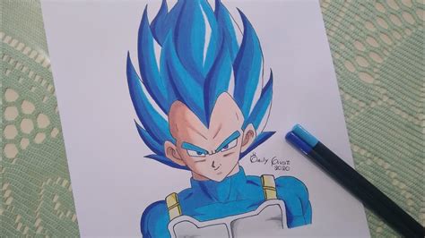 Es secuela del manga de dragon ball y de la primera serie de televisión. COMO DESENHAR O VEGETA SUPER SAYAJIN BLUE (Dragon Ball ...