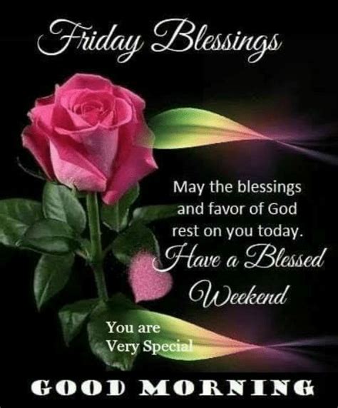 170 Friday Blessings Images Quotes Pictures And  Photos