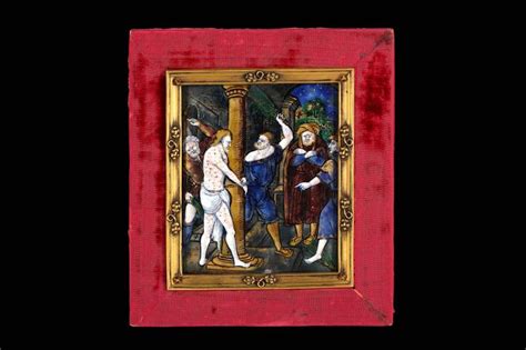 Sold Price A 16th Century Limoges Enamel Plaque Depicting The