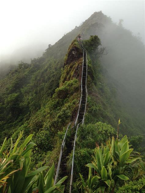 Stairway To Heaven Hawaii Pictures Hawaii Travel Places To See
