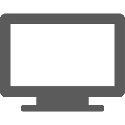 Computer monitor symbol vector illustration | Free SVG gambar png