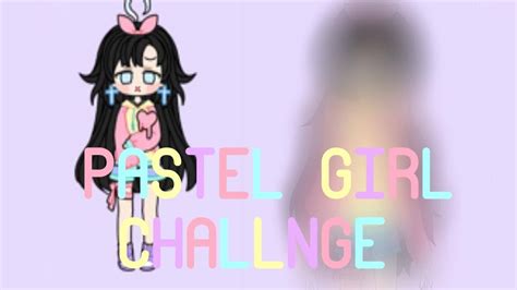 Pastel Girl Challenge Anime Expreso Youtube