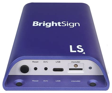 Brightsign Compact External Digital Media Player Ls424 Model