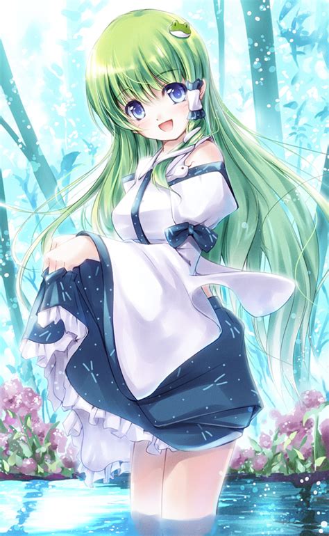 Kochiya Sanae Touhou Drawn By Miyase Mahiro Danbooru