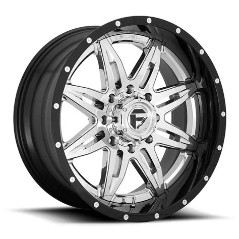 Fuel Dually Wheels D266 Lethal Dually Front Wheels