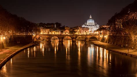 The Vatican At Night