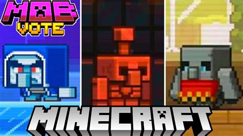 👉all Minecraft Mob Votes Animation 2017 2022👈 Youtube