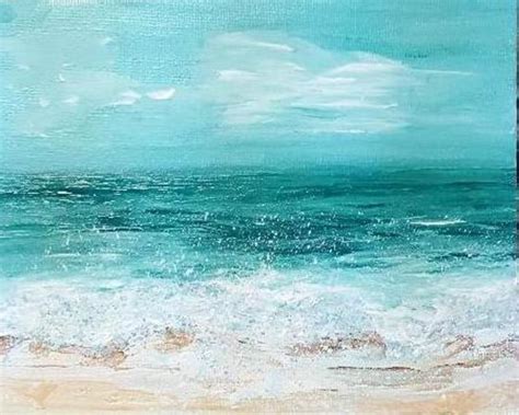 Ocean Acrylic Painting Ubicaciondepersonas Cdmx Gob Mx