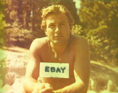 Lex Barker Hot Beefcake Color Photo Taken While Vacationing In Lake