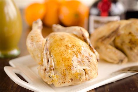 Holiday dry rub, recipe follows. Crock Pot Cornish Hens in Orange Sauce are an elegant and ...