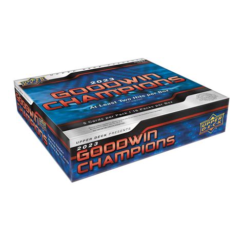 2023 Upper Deck Goodwin Champions Checklist