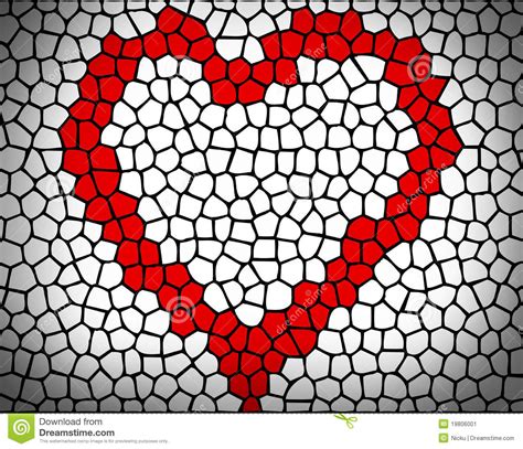 Mosaic Heart Stock Illustration Illustration Of Color 19806001