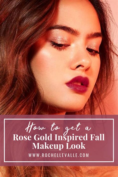 How To Get Rose Gold Inspired Fall SeneGence Makeup Look Long Lasting