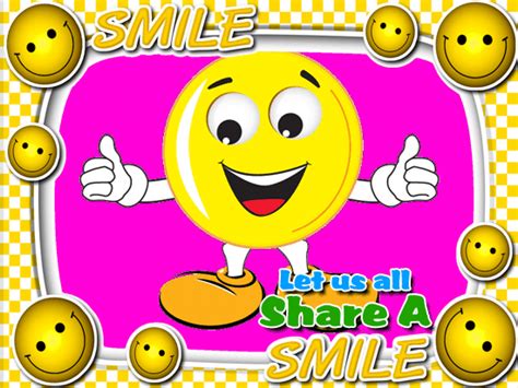 Let Us All Share A Smile Free Share A Smile Day Ecards Greeting Cards