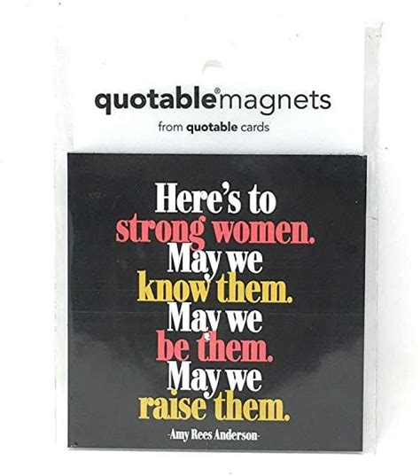 Magnet Here S To Strong Women
