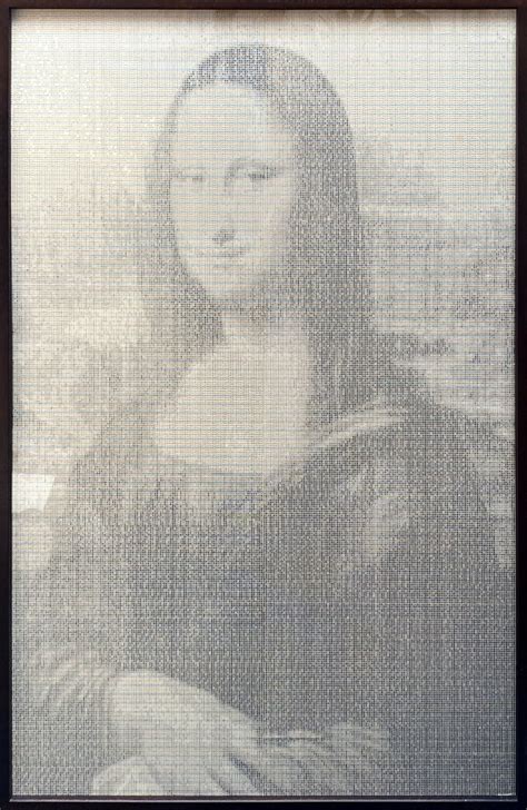 Unknown Ascii Mona Lisa For Sale At 1stdibs