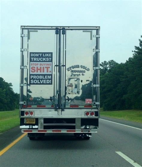 31 Funny Truck Signs That Will Have You Do A Double Take Trucker