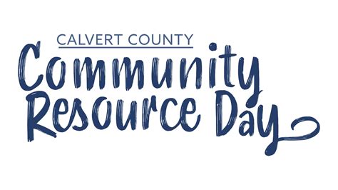 Community Resource Day Calvert County Md Official Website