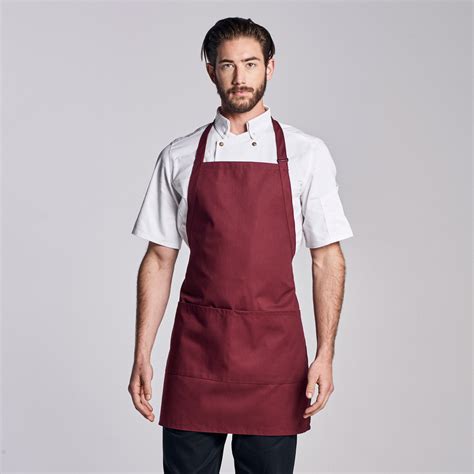 2-Pocket Bib Apron (CW1648) | Chefwear