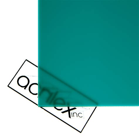 Acriglas® Translucent Teal Acrylic Sheet Acrilex