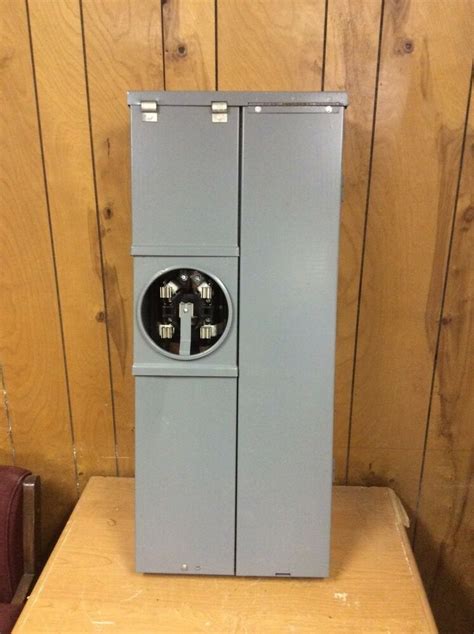 New 200 Amp All In One Electric Meter Box With Main Breaker 30