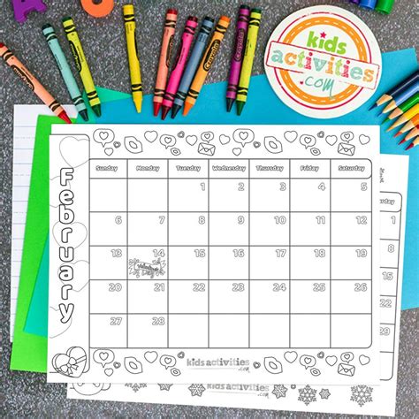 Free Printable Calendar For Kids 2022 Artofit