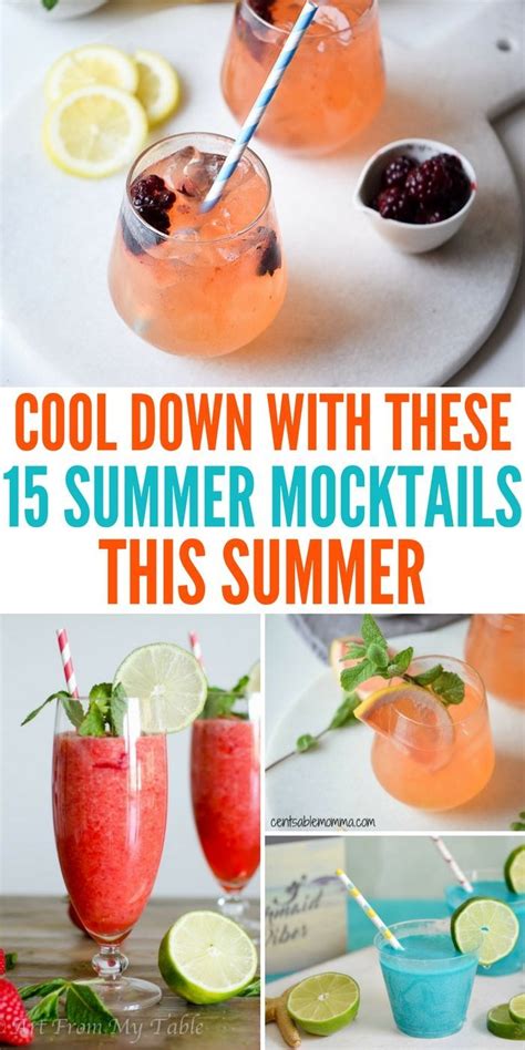 15 Summer Mocktails To Cool You Down This Summer Summer Mocktails