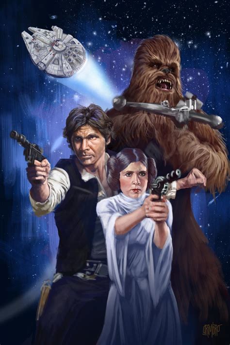 13 Noh Day 10 Han Leia And Chewie By Grimbro On Deviantart