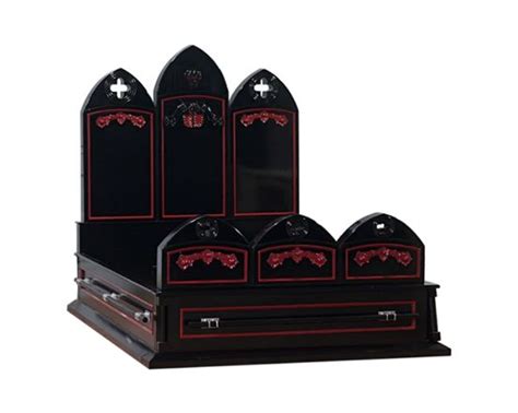 Crypt Keeper King Casket Bed Available In All Sizes Casket Coffin