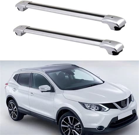 2 Stück Auto Querträger Dachträger für Nissan Qashqai 2014 2021 Auto Dachträger Lastenträger