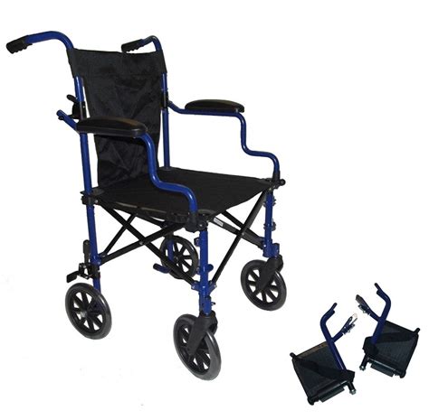 Wheelchair In A Bag Lightweight And Folding Ectr05 Elite Care Direct
