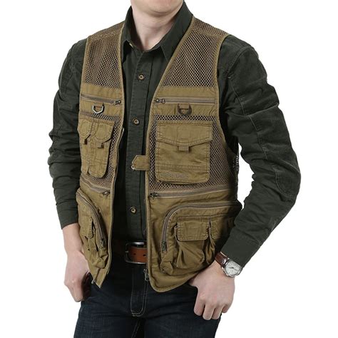 2015 New Arrival Hunting Mesh Vest Mens Quality Outdoor Travel Vests