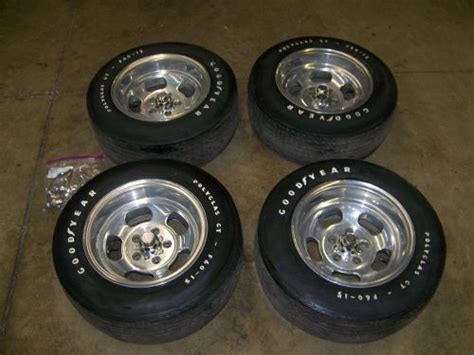 Purchase Ansen Sprint 15x8 Vintage Aluminum Wheels And Goodyear Tires